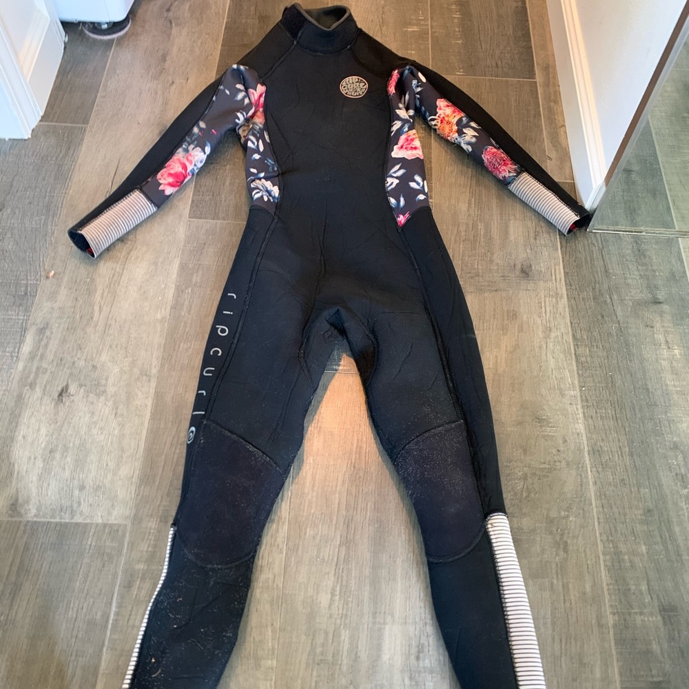 Rip Curl 3/2 mm Floral Wetsuit Full Suit